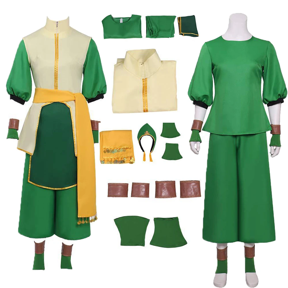 Cosplay Avatar Anime - Costume de cosplay Toph Beifong du