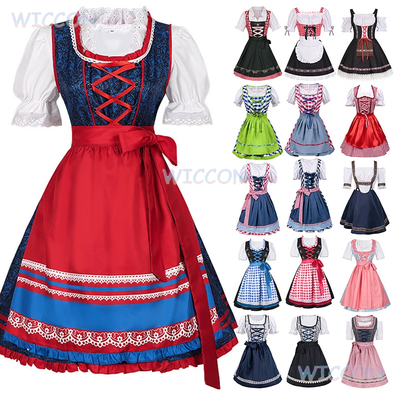 Anime Cosplay Plus Size - Robe Dirndl Oktoberfest, grande taille, Costume