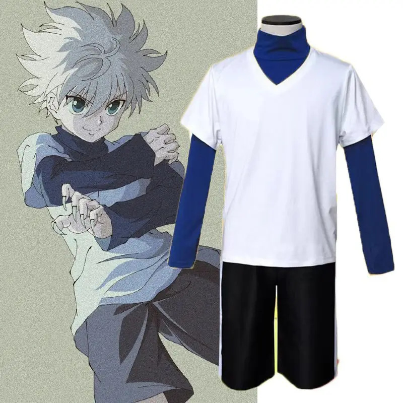Cosplay Anime Killua Zoldyck - Costume de cosplay Killua Zoldyck ×