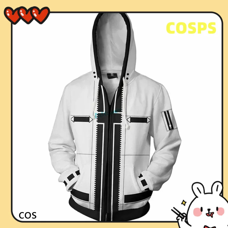 Anime Cosplay For Couples - NO5 Anime jeu sweat à capuche