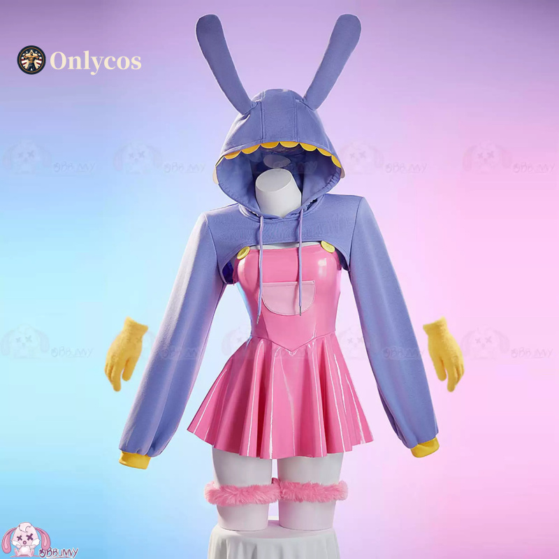 Anime Cosplay Female - Costume de cosplay Jax du Cirque