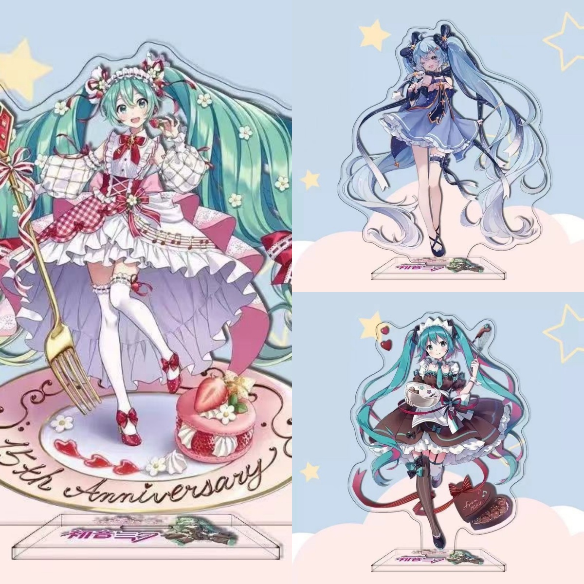 Anime Cosplay Props - Figurine acrylique Hatsune Miku, personnage d'anime,