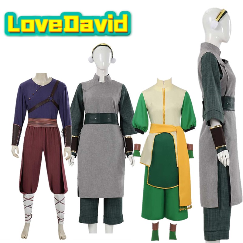 Cosplay Avatar Anime - Costume de cosplay Zuko Toph Beifong