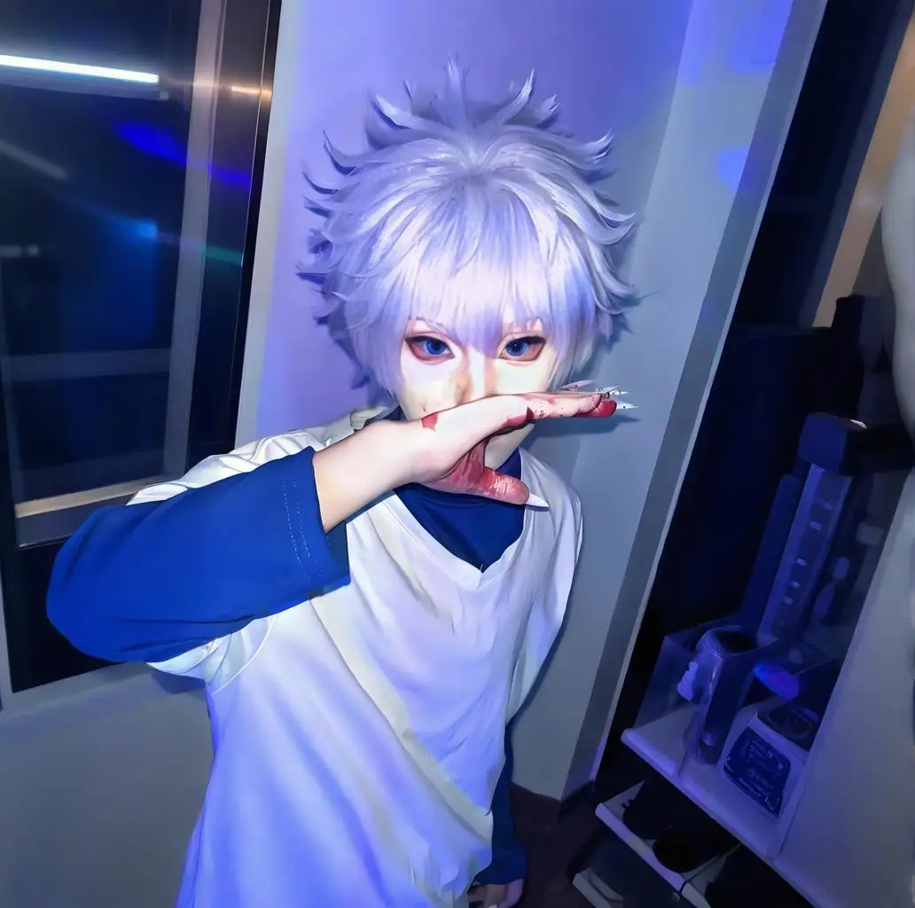 Cosplay Anime Killua Zoldyck - 【Wetrose】En stock Costume de cosplay Killua