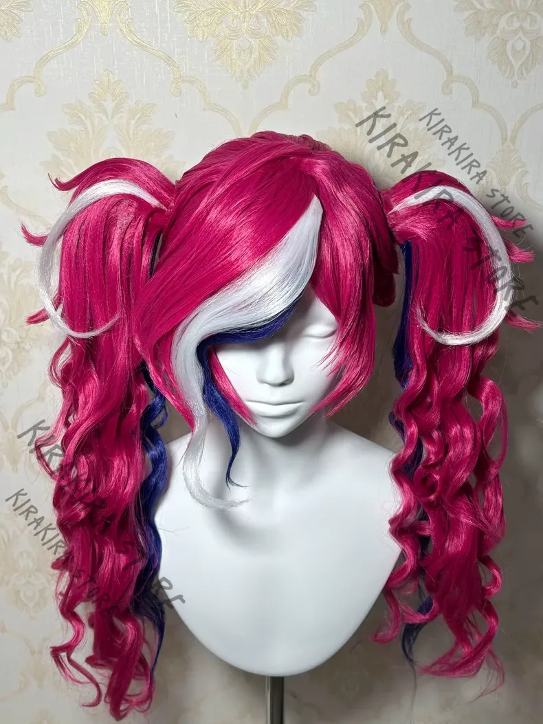Cosplay Anime Expo - Perruque Velvette Hazbin Hotel pour Cosplay,
