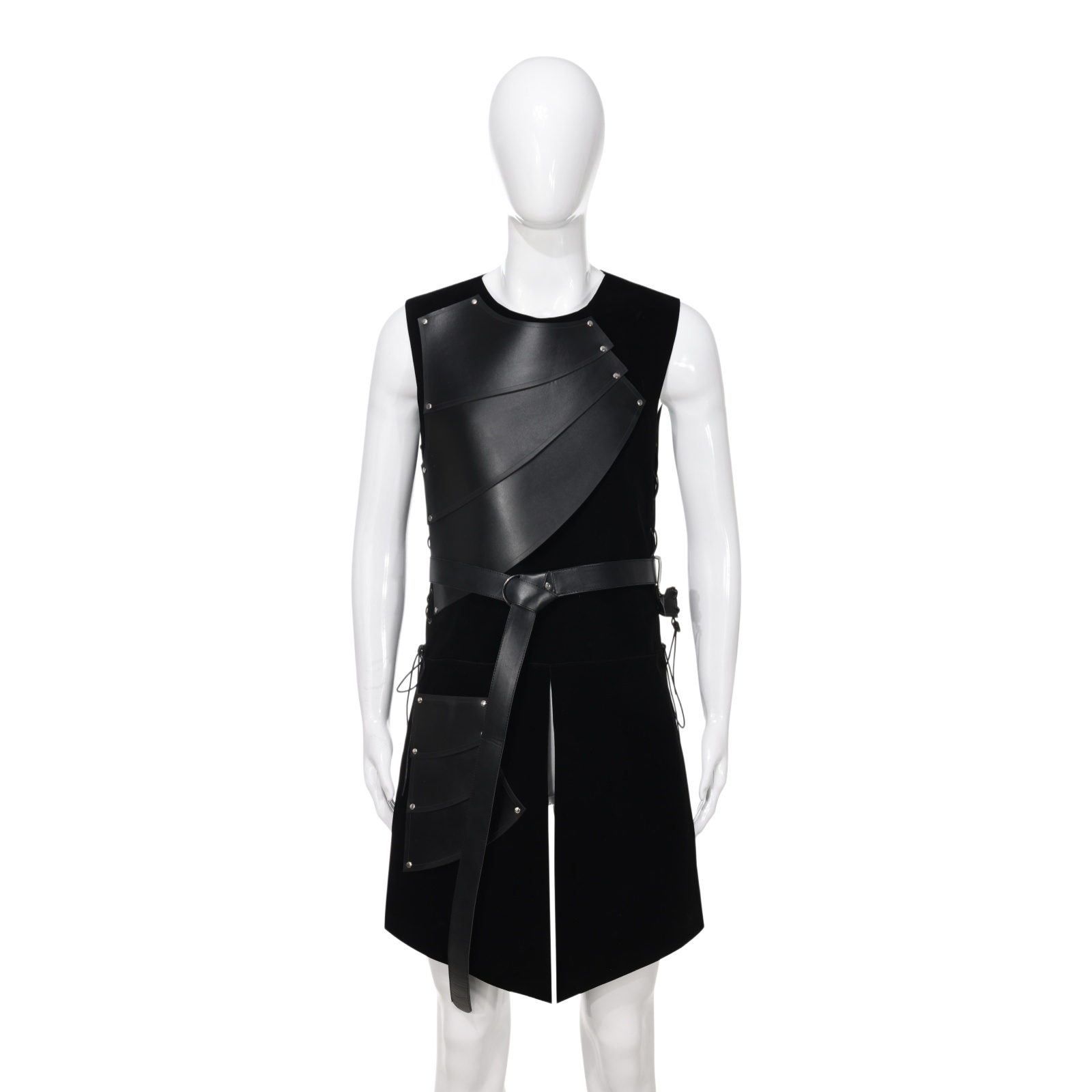 Anime Cosplay Armor - Ensemble d'armure médiévale sans manches en