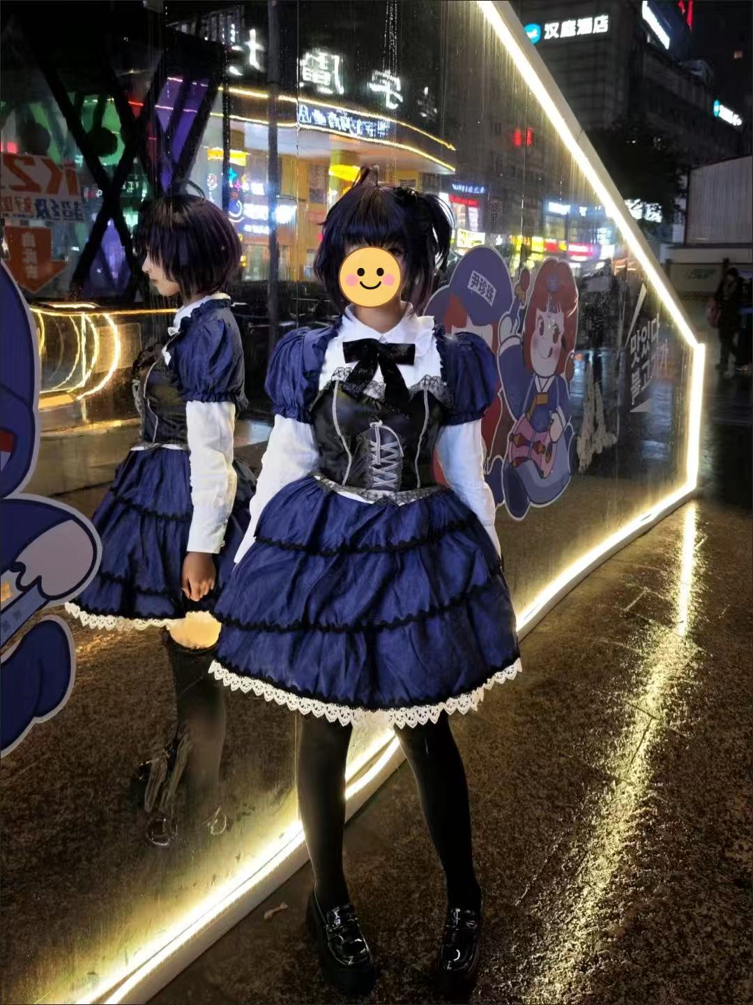Anime Cosplay Lolita - Costume de cosplay Rikka Takanashi, Chūnibyō