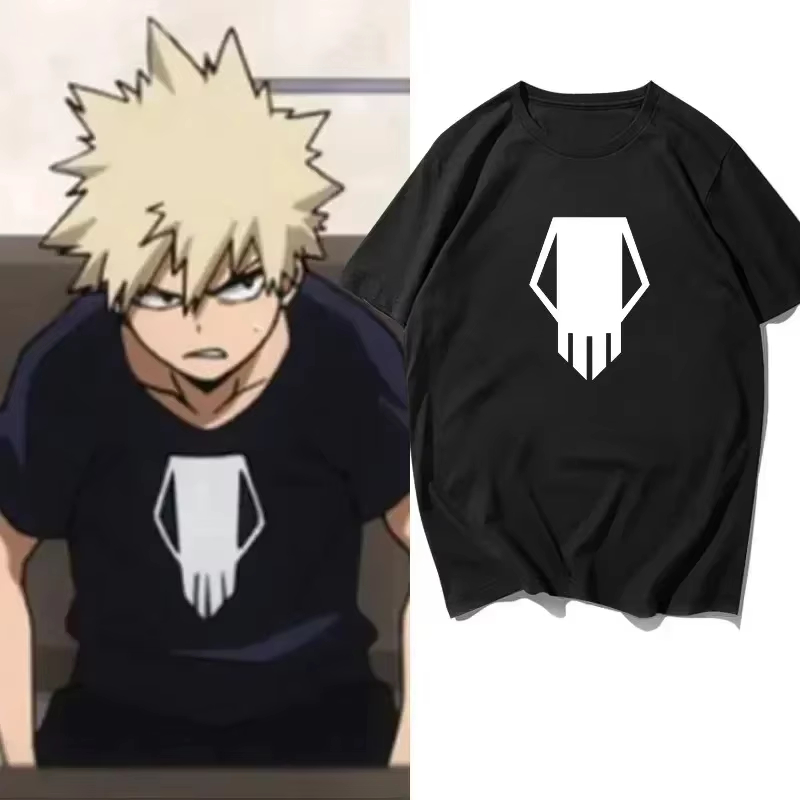 Anime Cosplay Website - T-Shirt d'été imprimé My Hero Academia