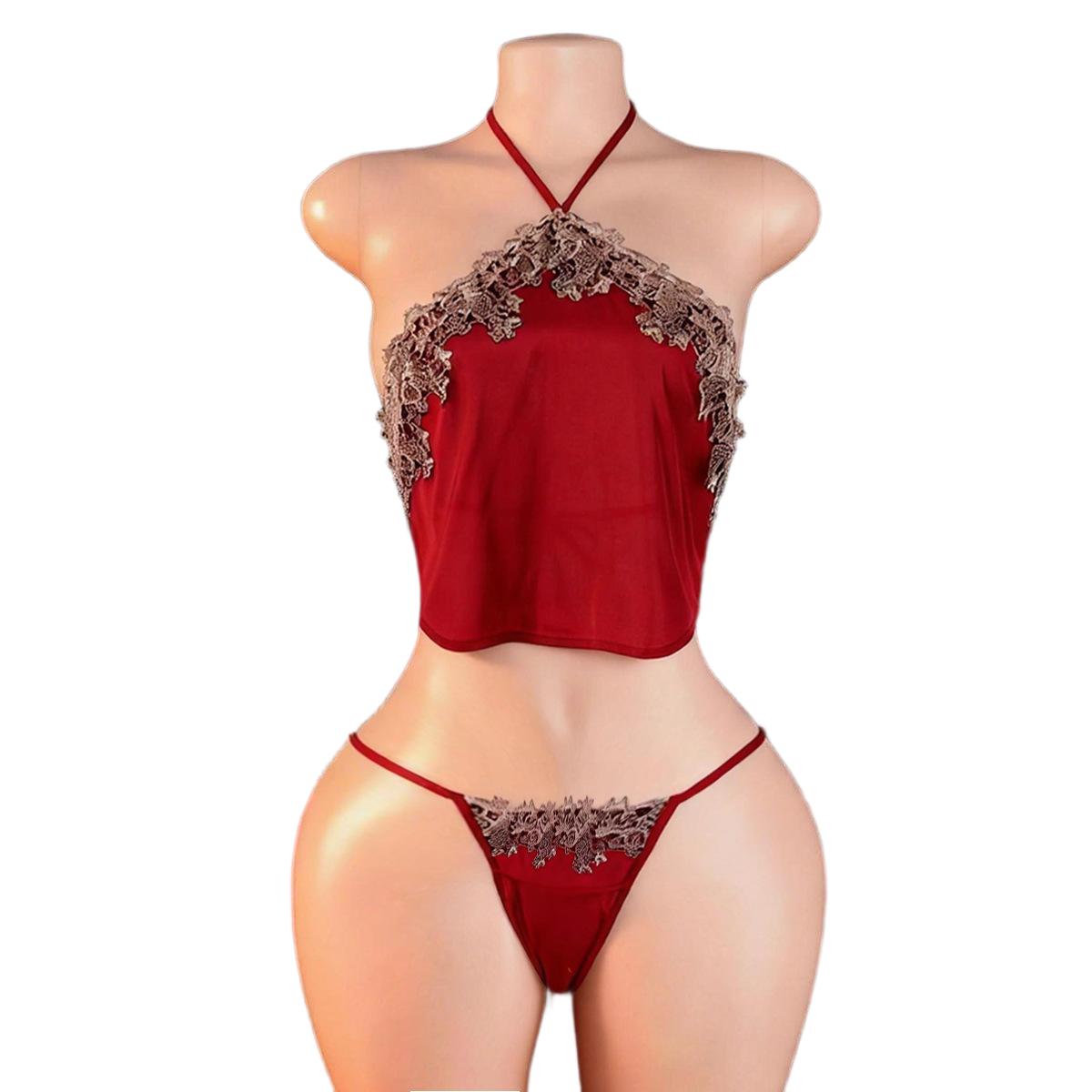 Anime Cosplay Female - Ensemble de lingerie sexy rouge style
