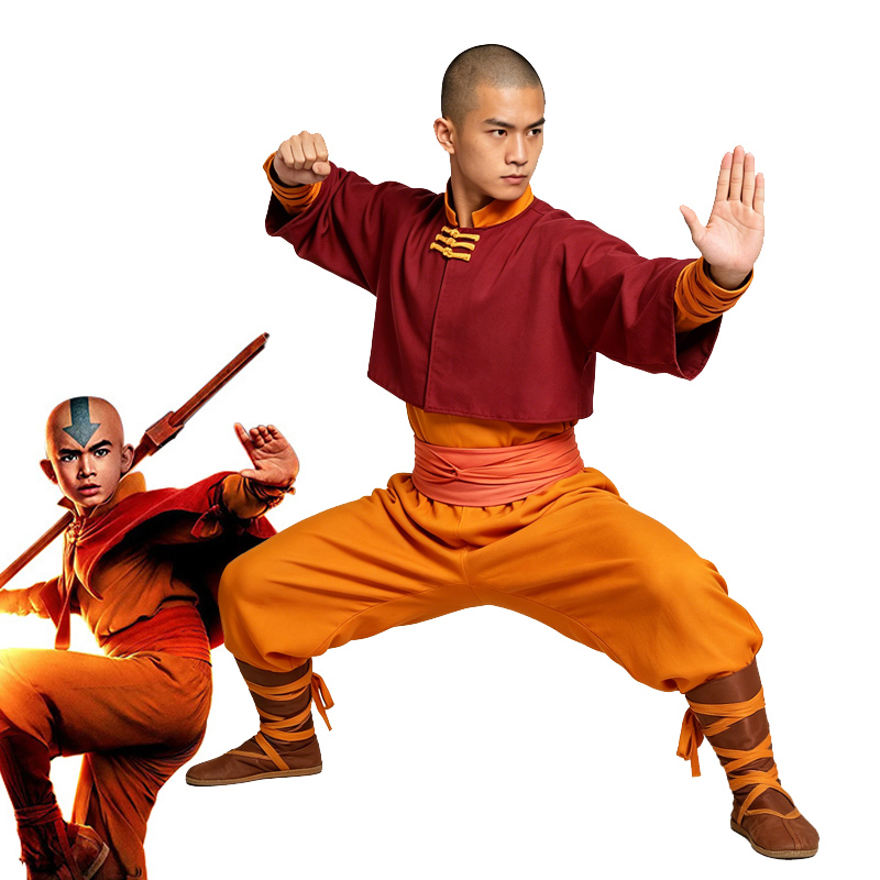 Cosplay Avatar Anime - Costume de cosplay Avatar Aang de