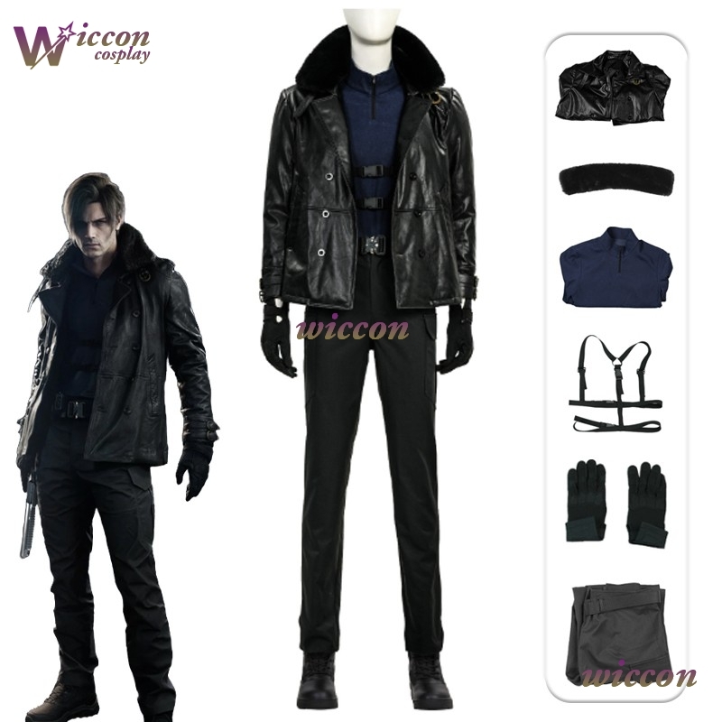 Anime Cosplay Female - Costume de cosplay Leon·S·Kennedy de Resident