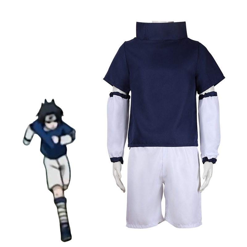 Kids Cosplay Anime - Costume de Cosplay Anime Uchiha Sasuke