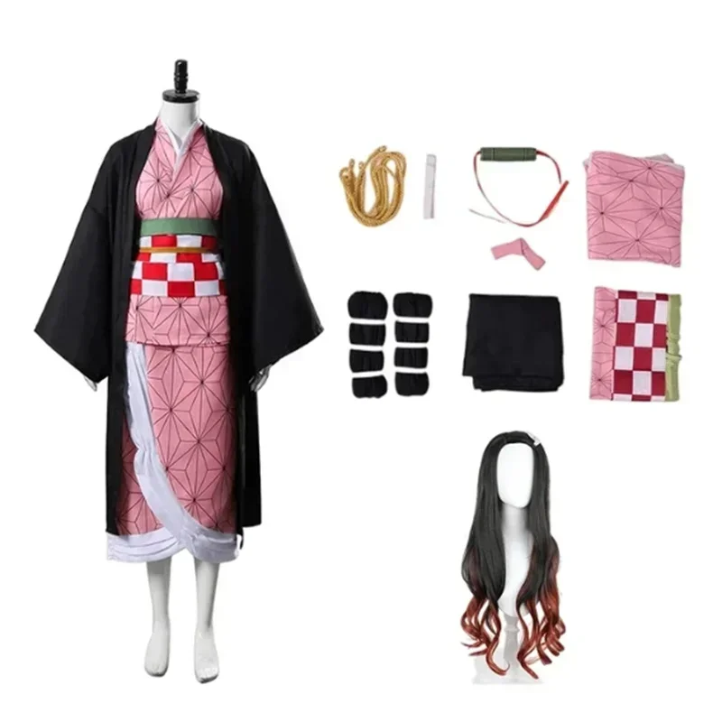 Anime Cosplay Nezuko - Costume de Cosplay Nezuko pour Halloween,