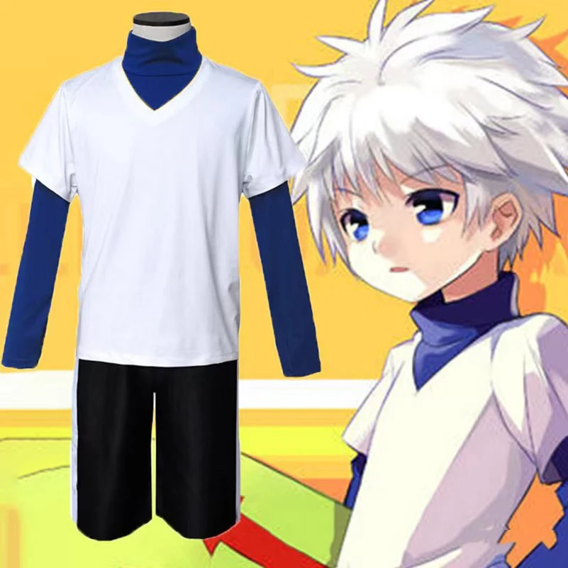 Cosplay Anime Killua Zoldyck - Costume de cosplay Anime Killua Zoldyck,