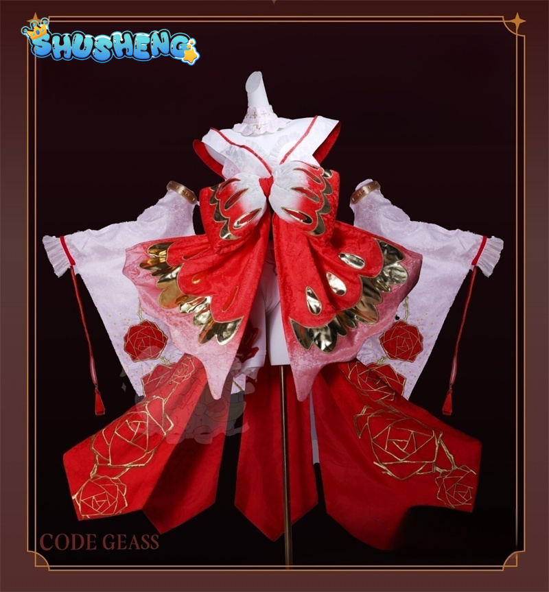 Anime Cosplay Kimono - Costume de cosplay C.C. Geass, robe