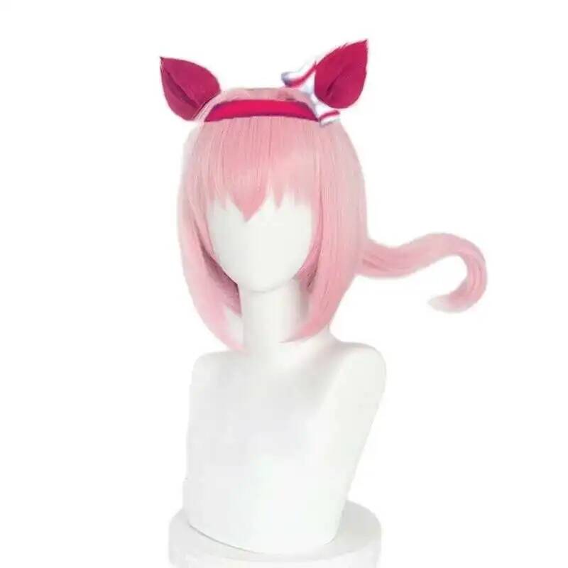 Anime Cosplay Wigs - Uma Musume Haru Urara Cosplay perruque