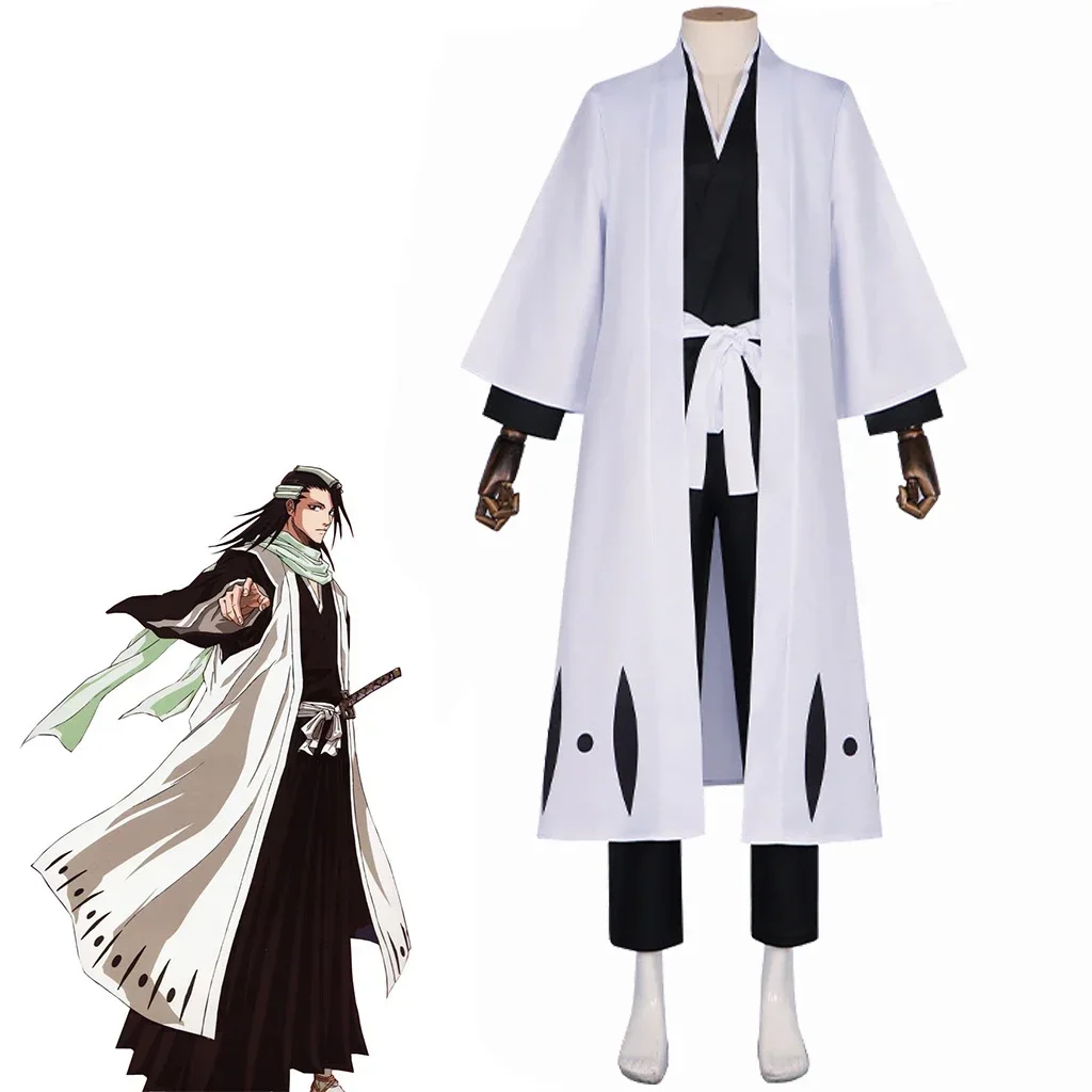 Bleach Captain Coat - Anime Cosplay Costume, Wiltshire, Aizen, Sousuke,