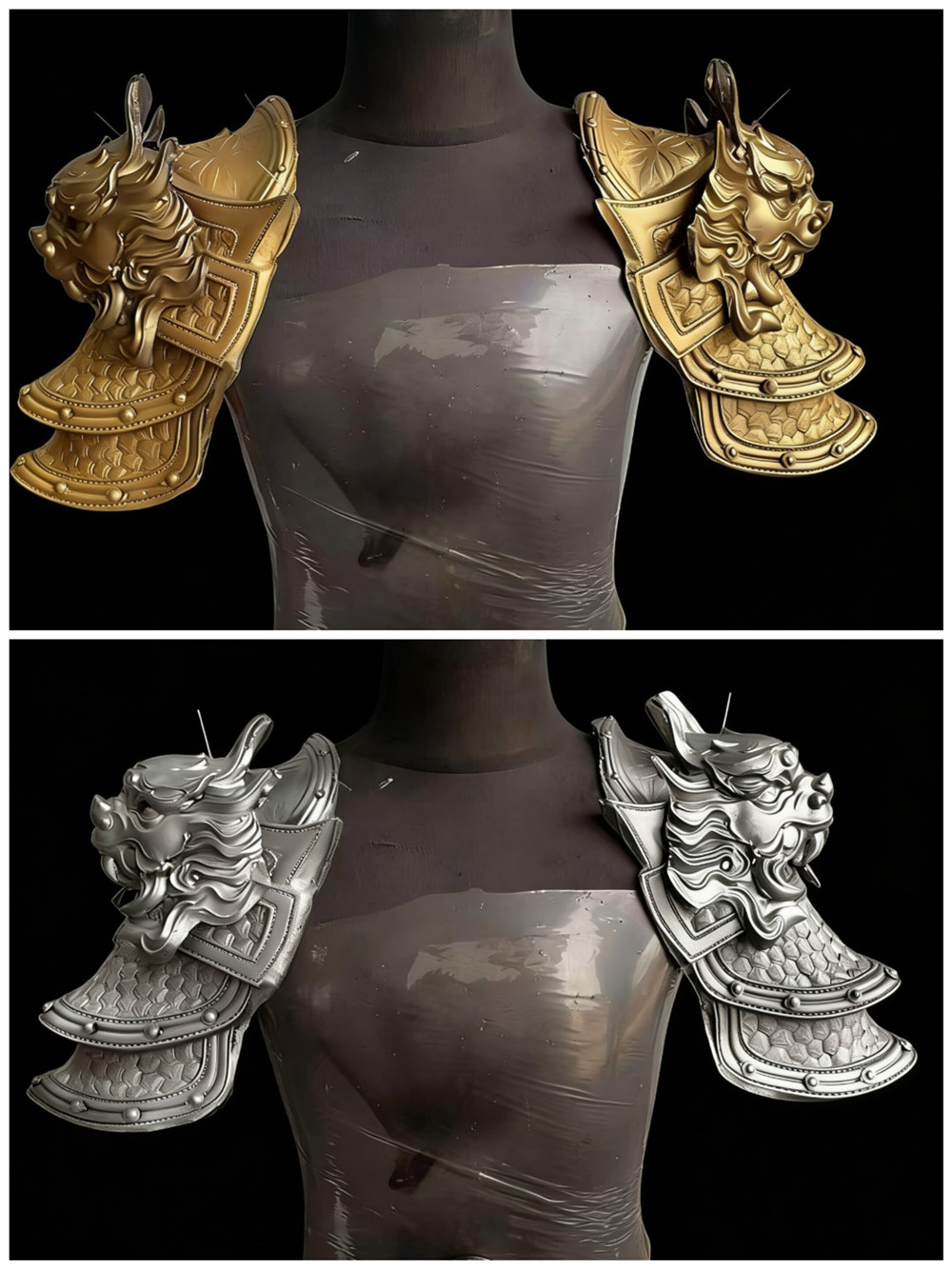 Anime Cosplay Armor - Accessoires d'armure d'épaule vintage pour cosplay