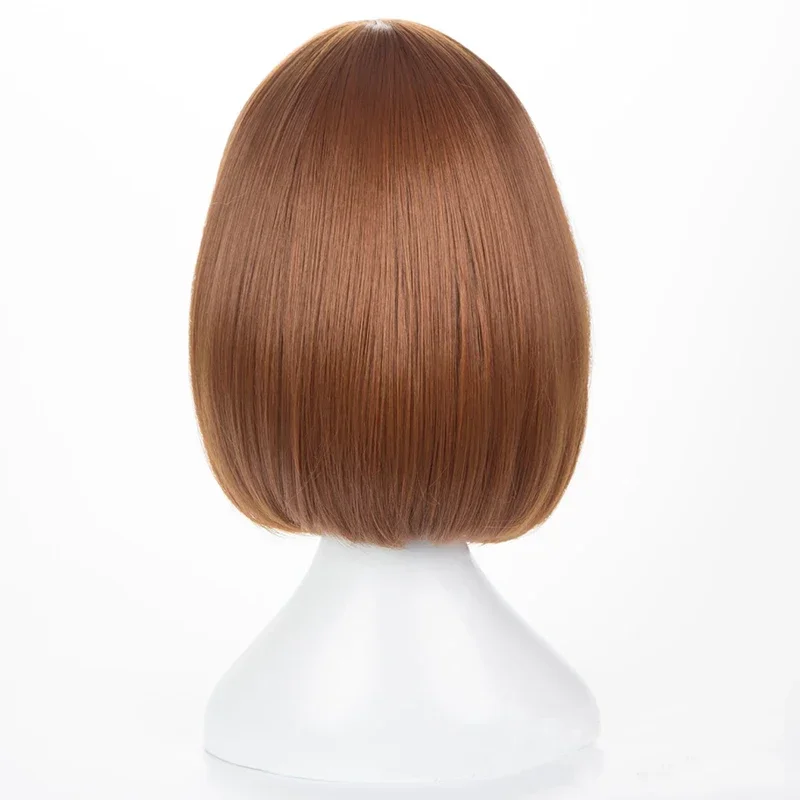 Perruque courte brune résistan - Anime Cosplay Website avis et prix