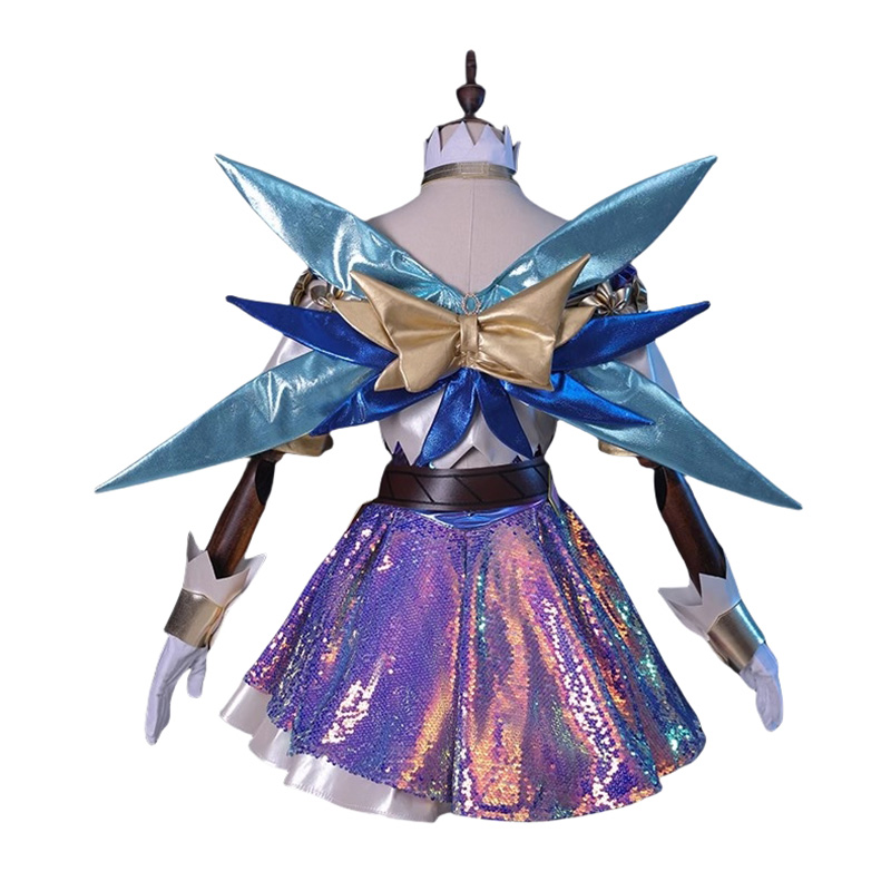 LOL la chanteuse aux yeux étoi - Anime Cosplay Wigs avis et prix