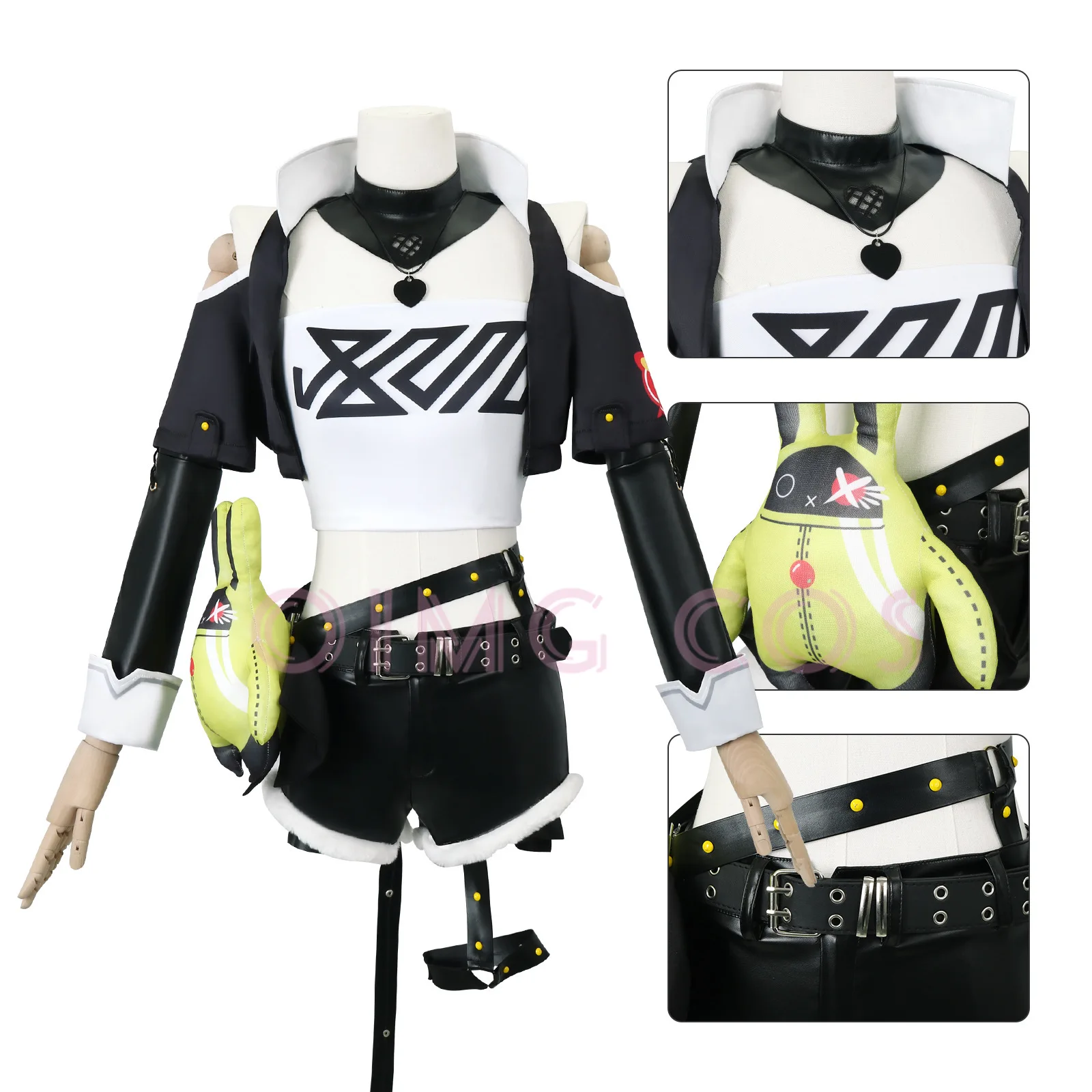 Costume de cosplay Nicole Dema - Anime Cosplay Wigs avis et prix