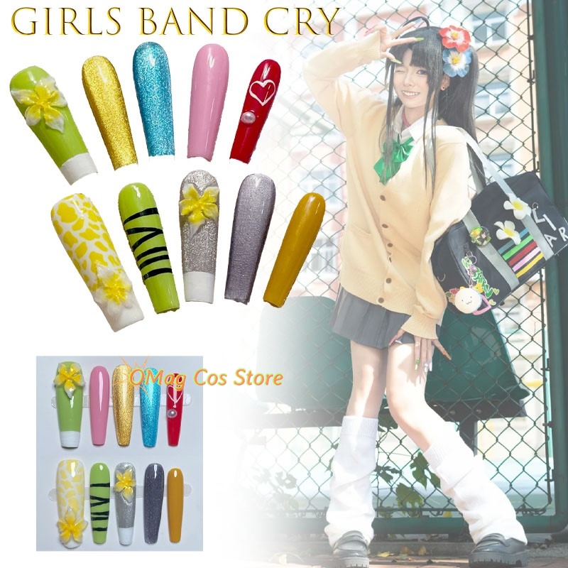 Faux ongles à presser Girls Ba - Anime Cosplay Eyes avis et prix