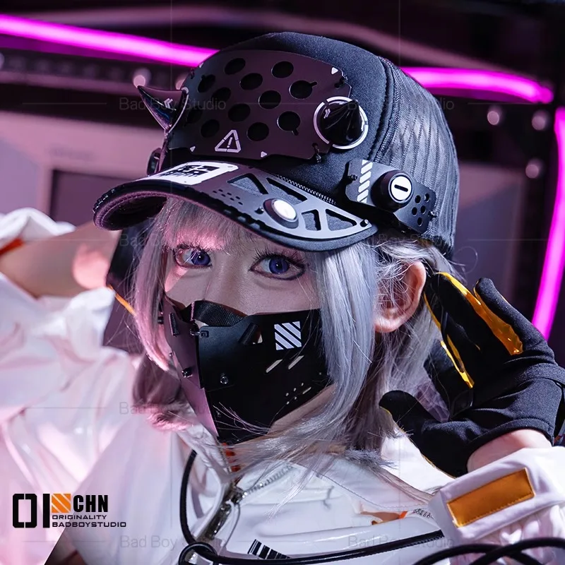 Masque de Cosplay Cyberpunk po - Anime Cosplay Armor avis et prix